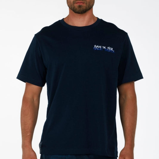 ALLARD OS T-SHIRT NAVY BLUE | ST TROPEZ BOAT