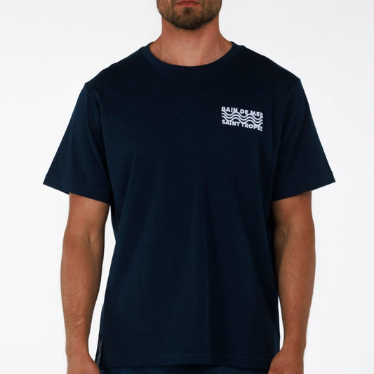 ALLARD OS T-SHIRT NAVY BLUE | BDM OFFSHORE