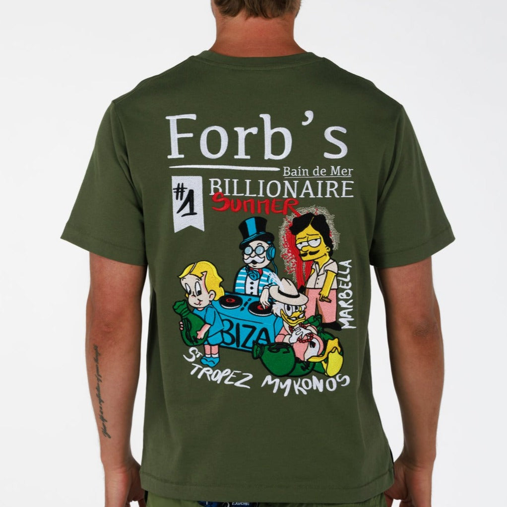 ALLARD OS T-SHIRT MILITARY GREEN | BDM FORB'S