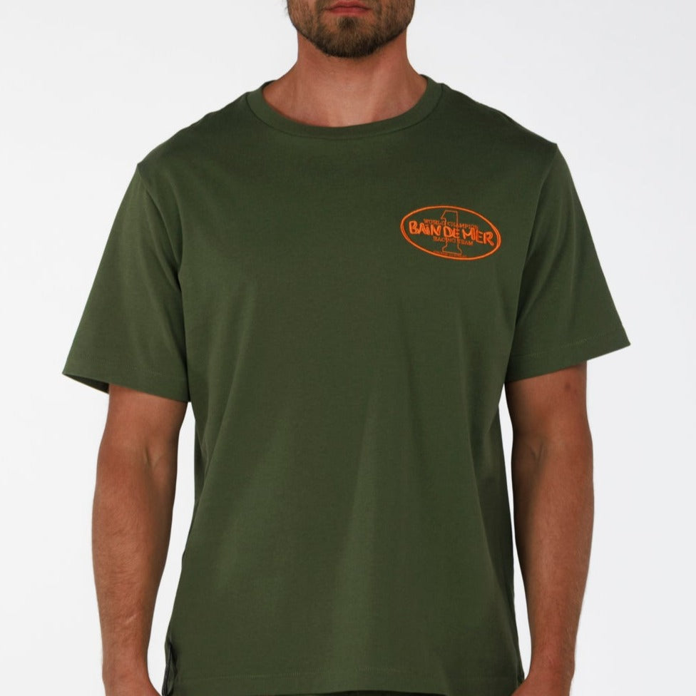 ALLARD OS T-SHIRT MILITARY GREEN | BDM CHAMPION