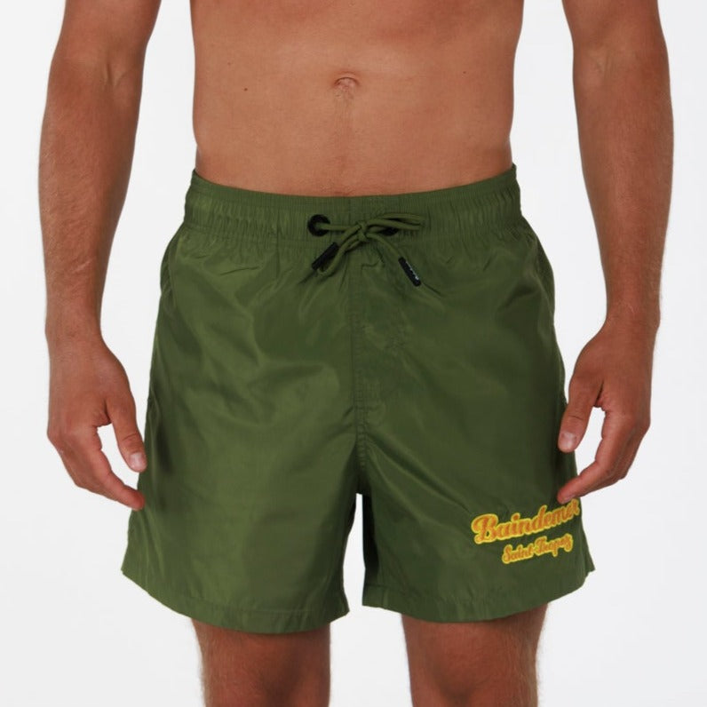 SALIN MILITARY GREEN | Men's Swimwear BDM CLASSIC