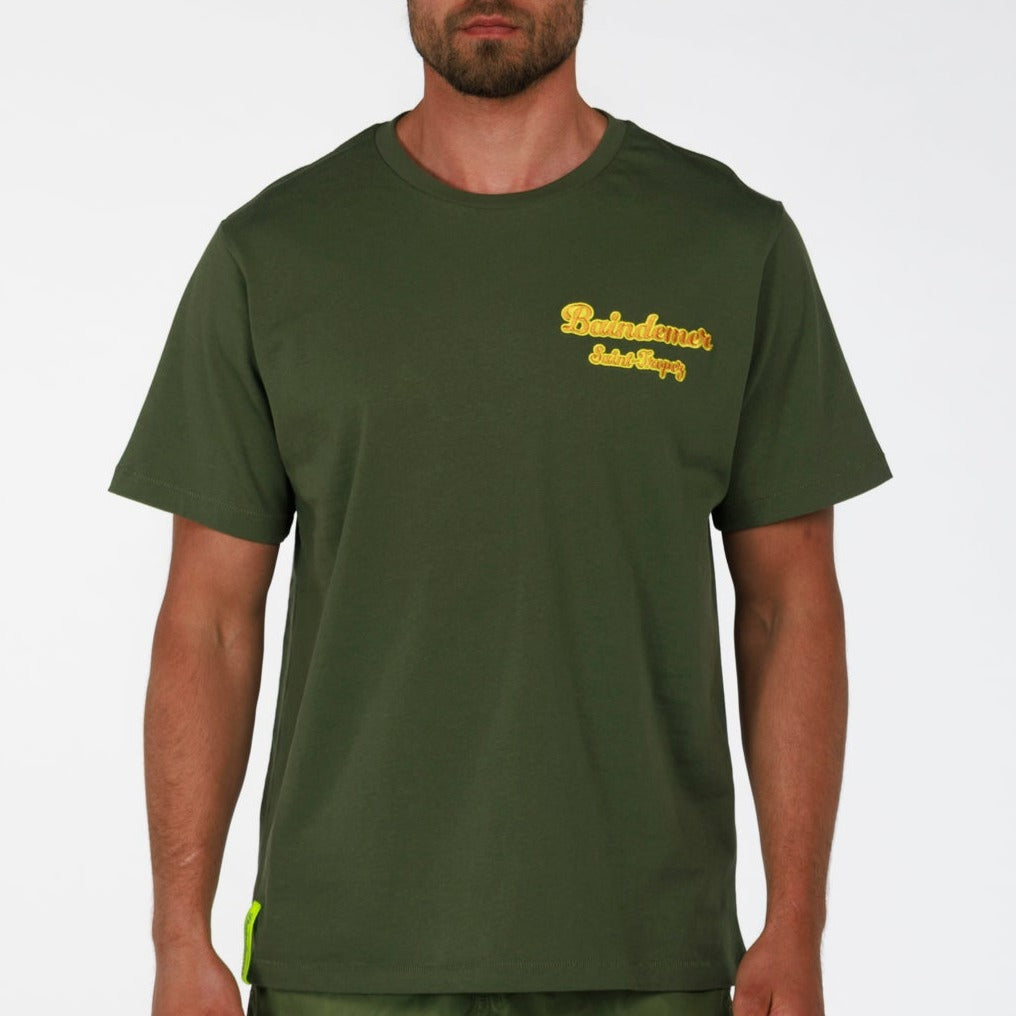 ALLARD OS T-SHIRT MILITARY GREEN | BDM CLASSIC