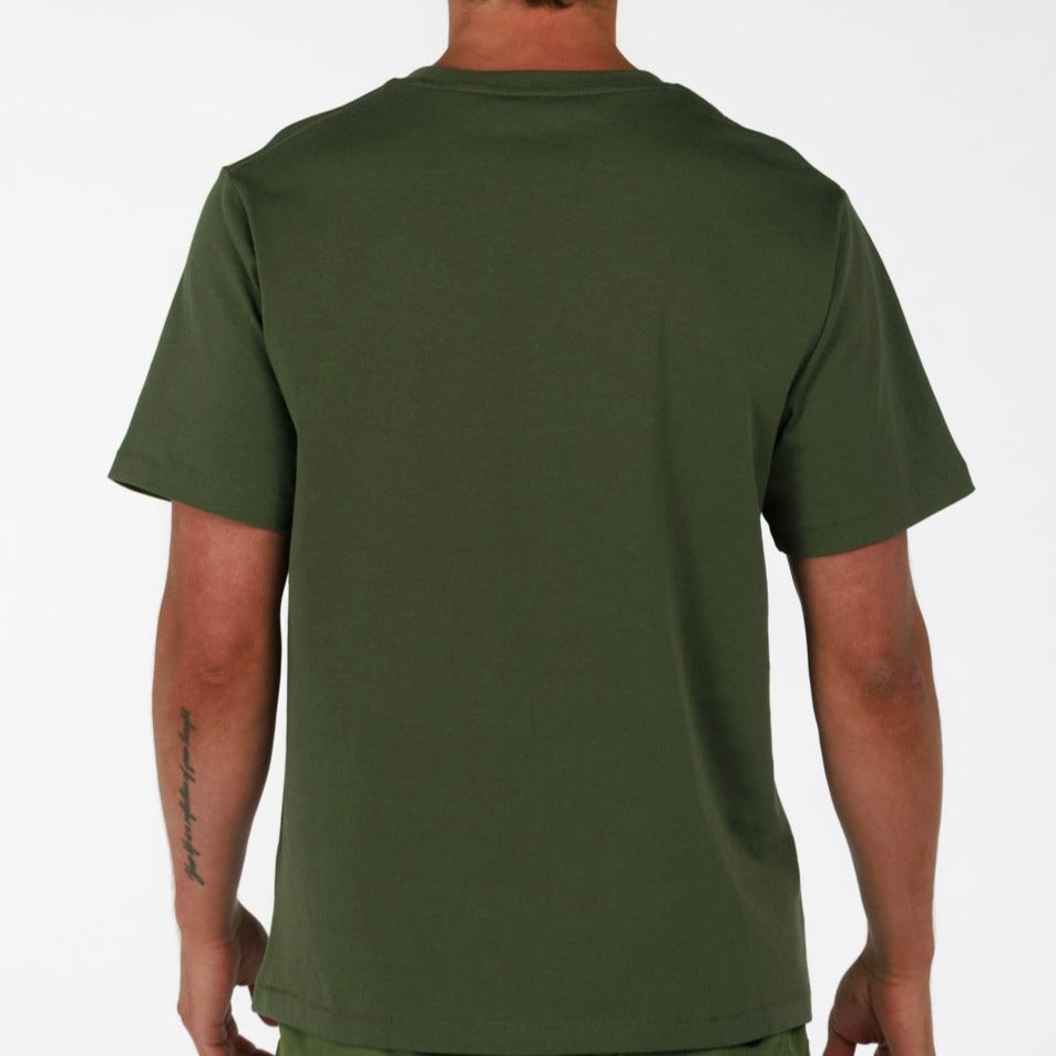 ALLARD OS T-SHIRT MILITARY GREEN | BDM CLASSIC