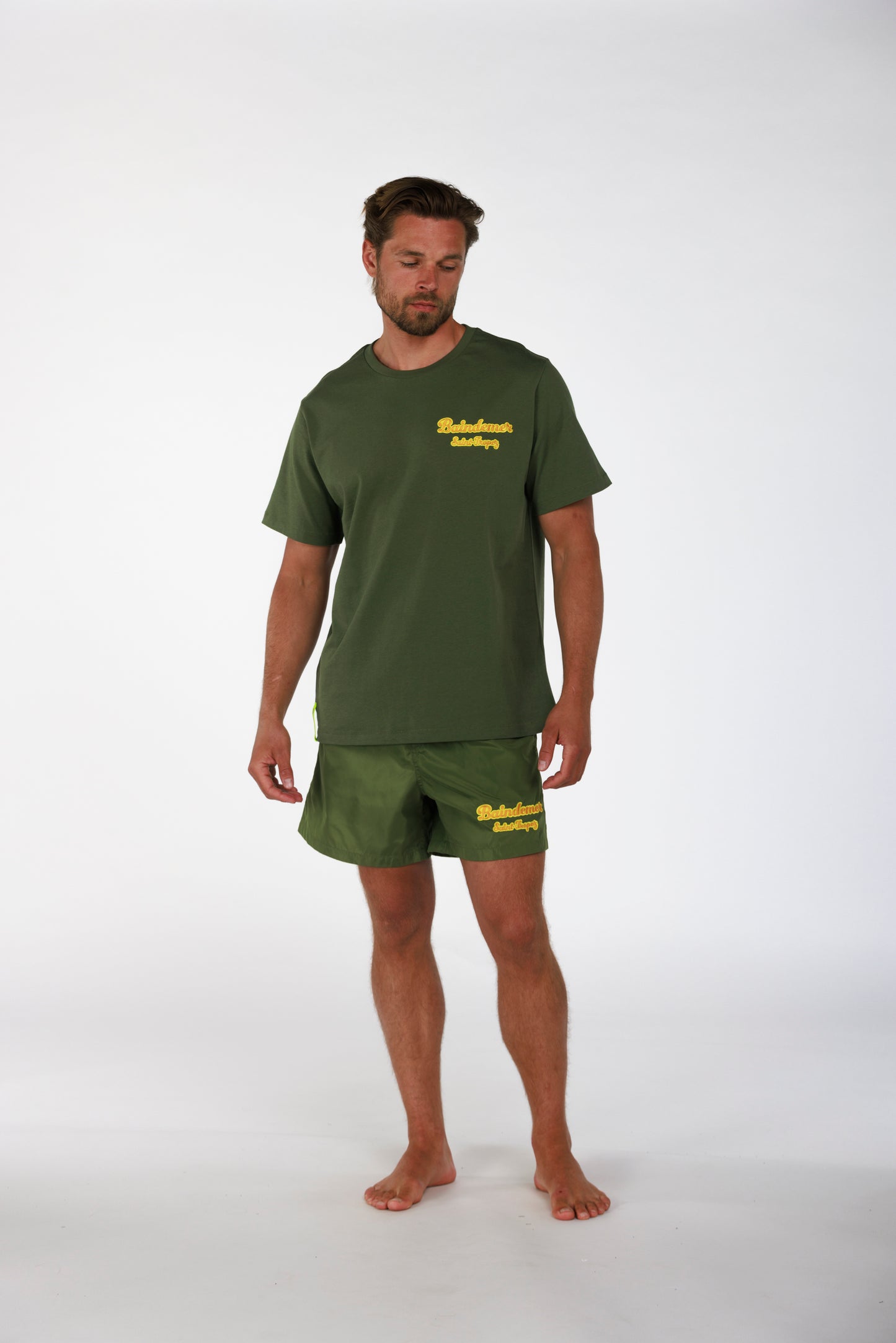 ALLARD OS T-SHIRT MILITARY GREEN | BDM CLASSIC