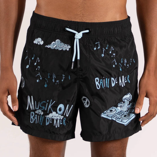 SWIMWEAR BLACK | MUSIK ON