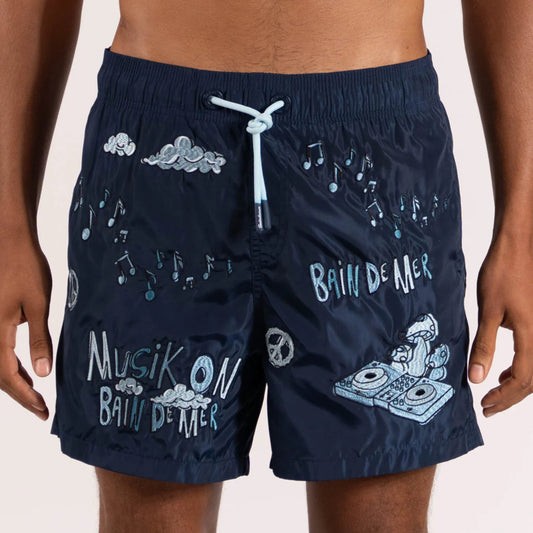 SWIMWEAR NAVY | MUSIK ON