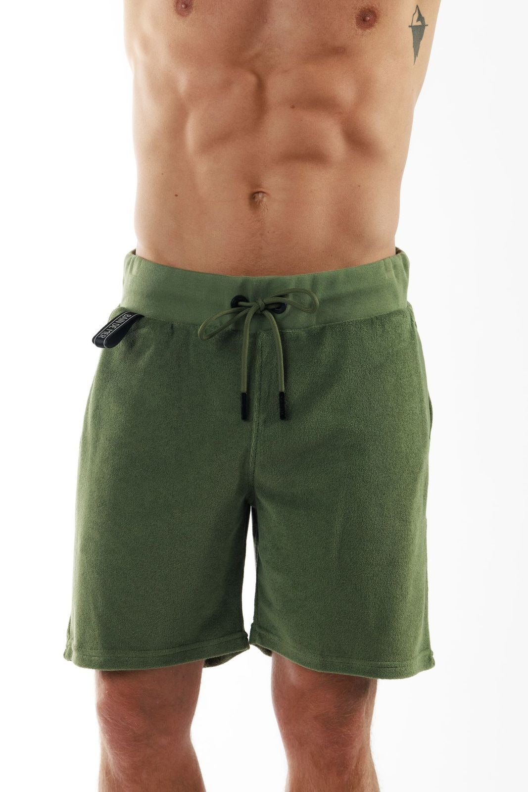 REGATTA MILITARY GREEN | Towelling Shorts