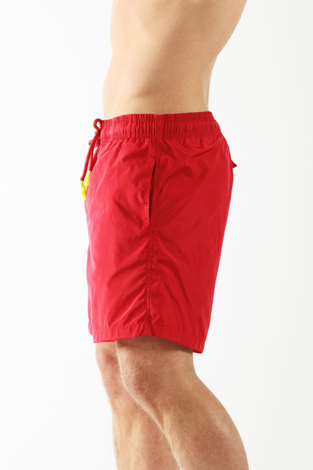 SALIN RED | Mens Swimwear RICH THE DOLLAR MONO