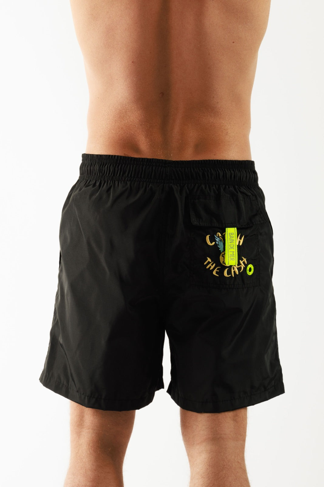 SALIN BLACK | Mens Swimwear RICH THE DOLLAR MONO