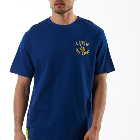 ALLARD ROYAL BLUE | Oversized Cotton T-Shirt RICH DOLLAR YACHT