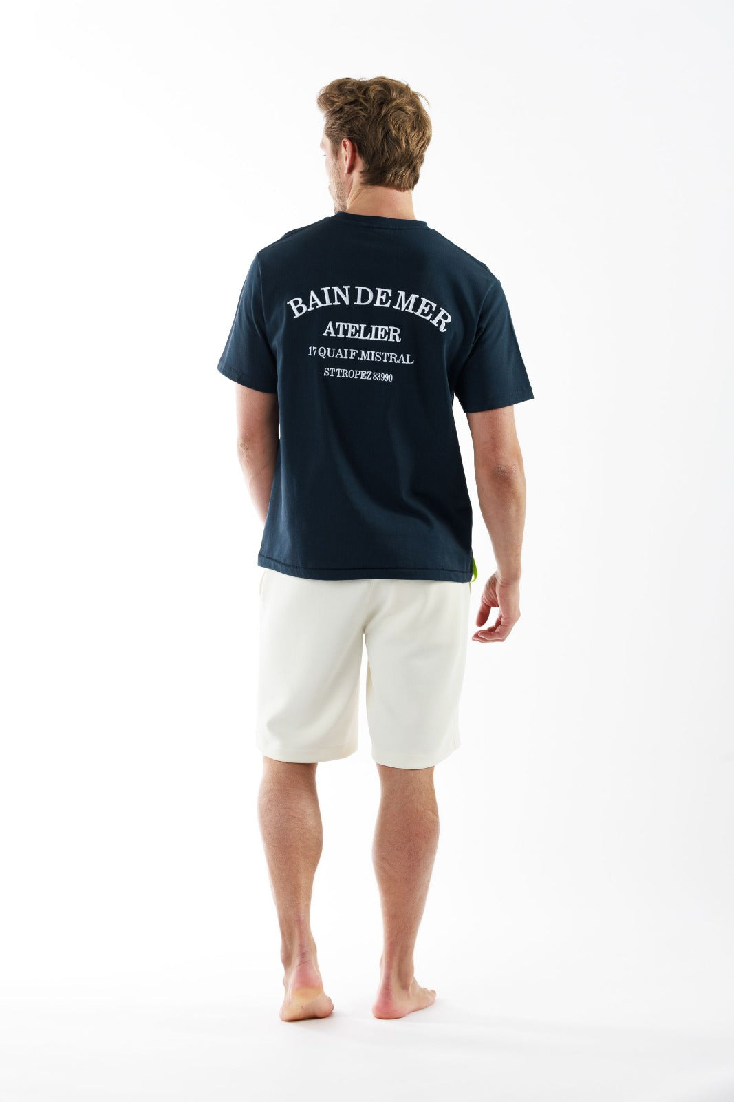 ALLARD NAVY BLUE | Oversized Cotton T-Shirt ATELIER