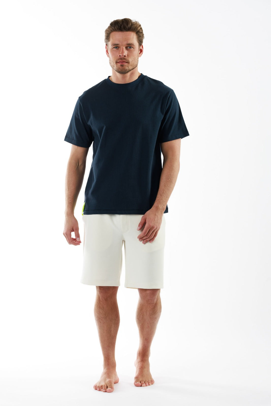 ALLARD NAVY BLUE | Oversized Cotton T-Shirt ATELIER