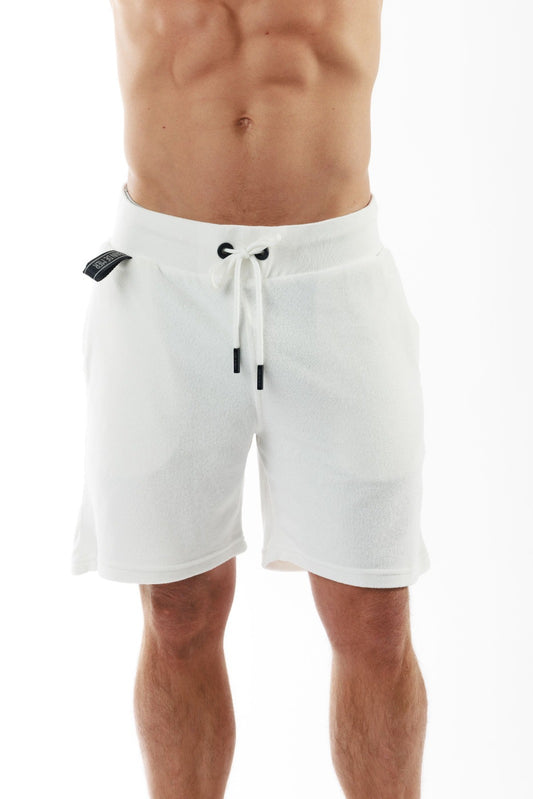 REGATTA WHITE | Towelling Shorts