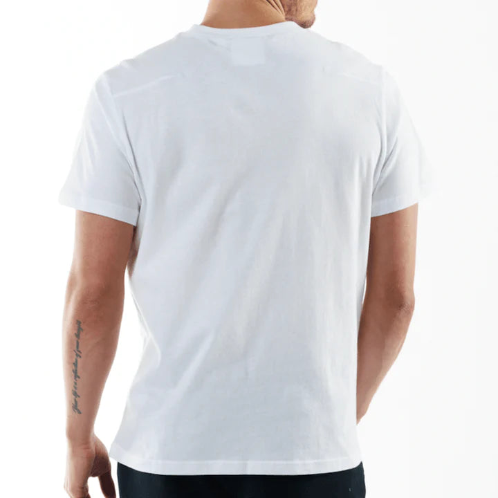 GAMBETTA WHITE | Classic Cut Cotton T-Shirt RICH THE DOLLAR