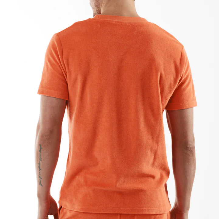 HARMONIE ORANGE | Towelling T-shirt