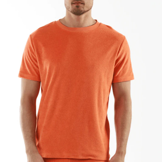 HARMONIE ORANGE | Towelling T-shirt