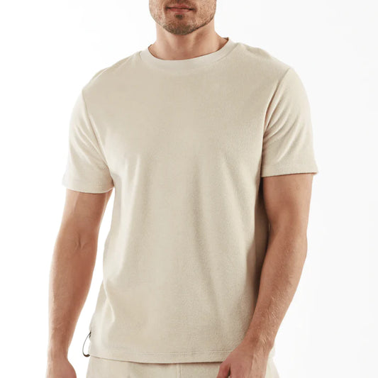 HARMONIE SAND | Towelling T-shirt