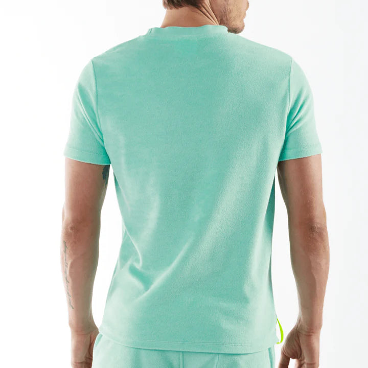 HARMONIE TIFFANY BLUE | Towelling T-shirt