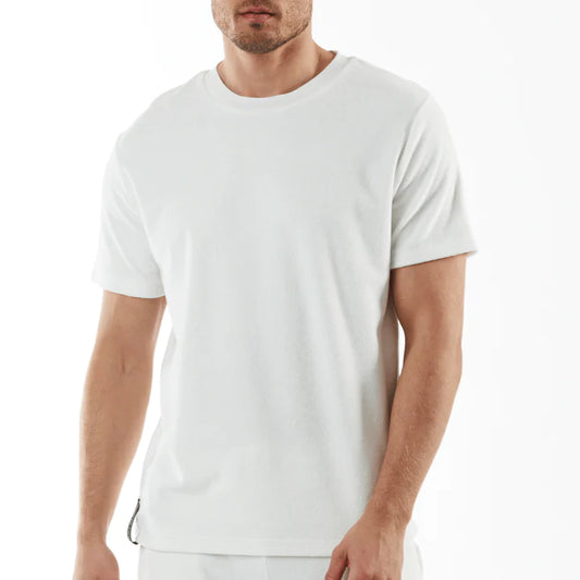 HARMONIE WHITE | Towelling T-shirt