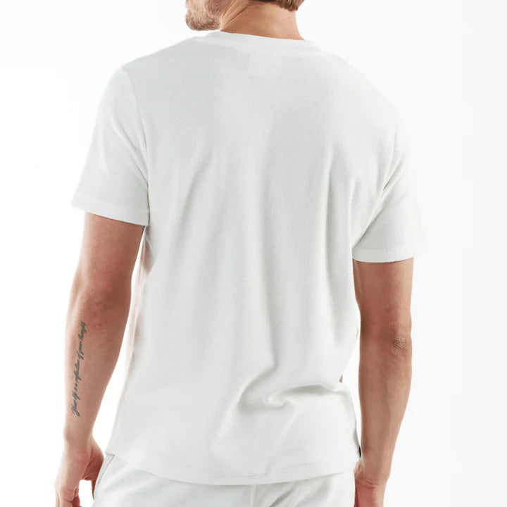 HARMONIE WHITE | Towelling T-shirt