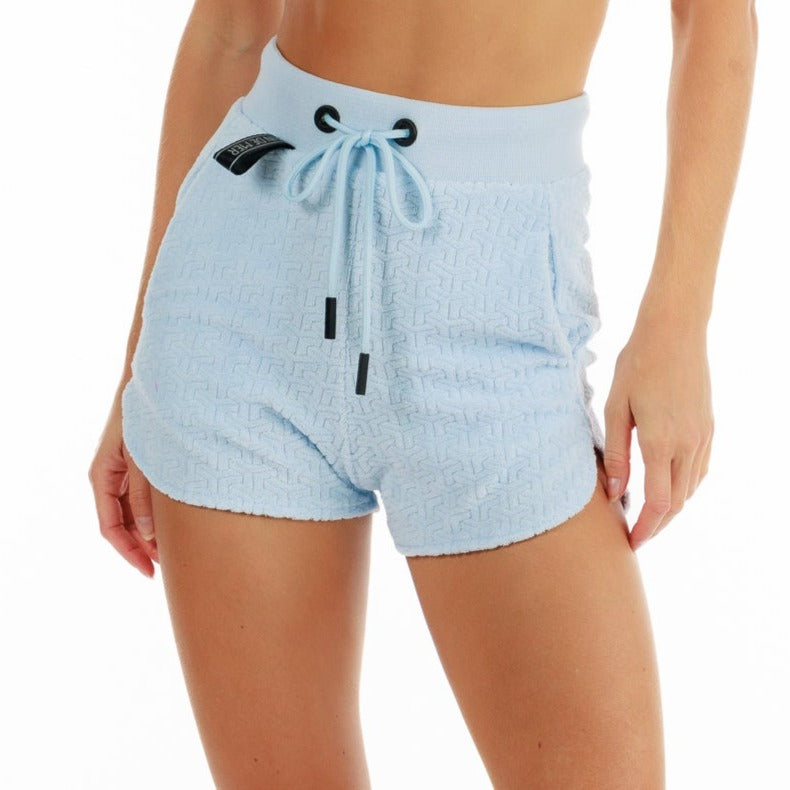 JACQUARD PARIS WOMEN SHORTS SKY BLUE