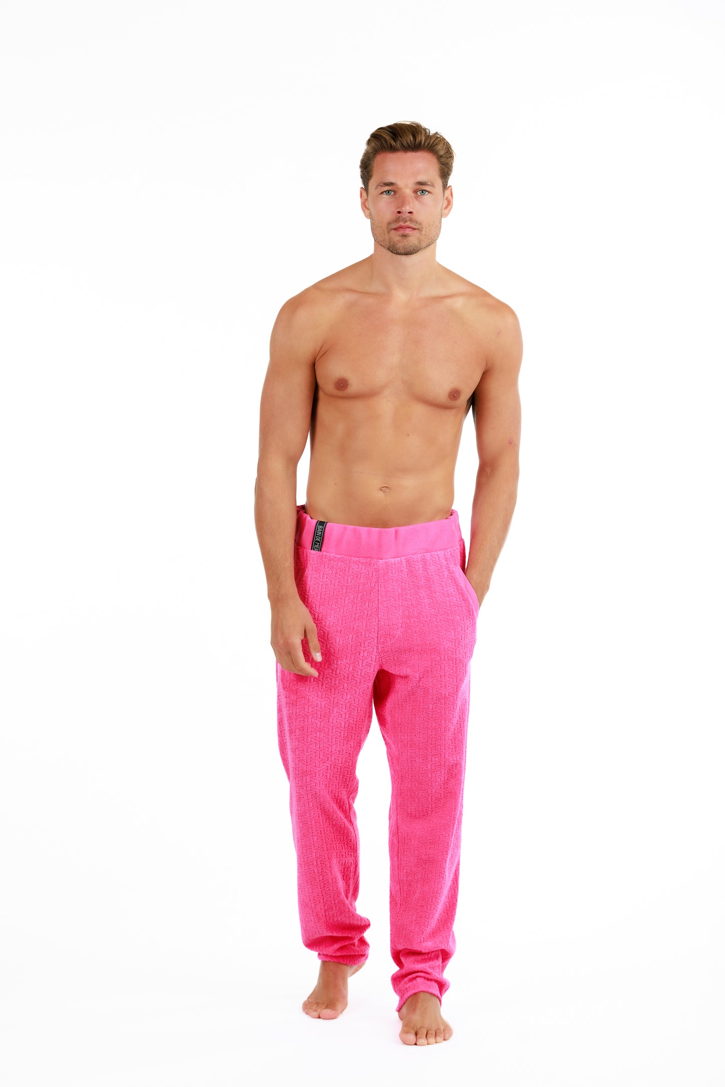 JACQUARD PARIS PINK | Pants