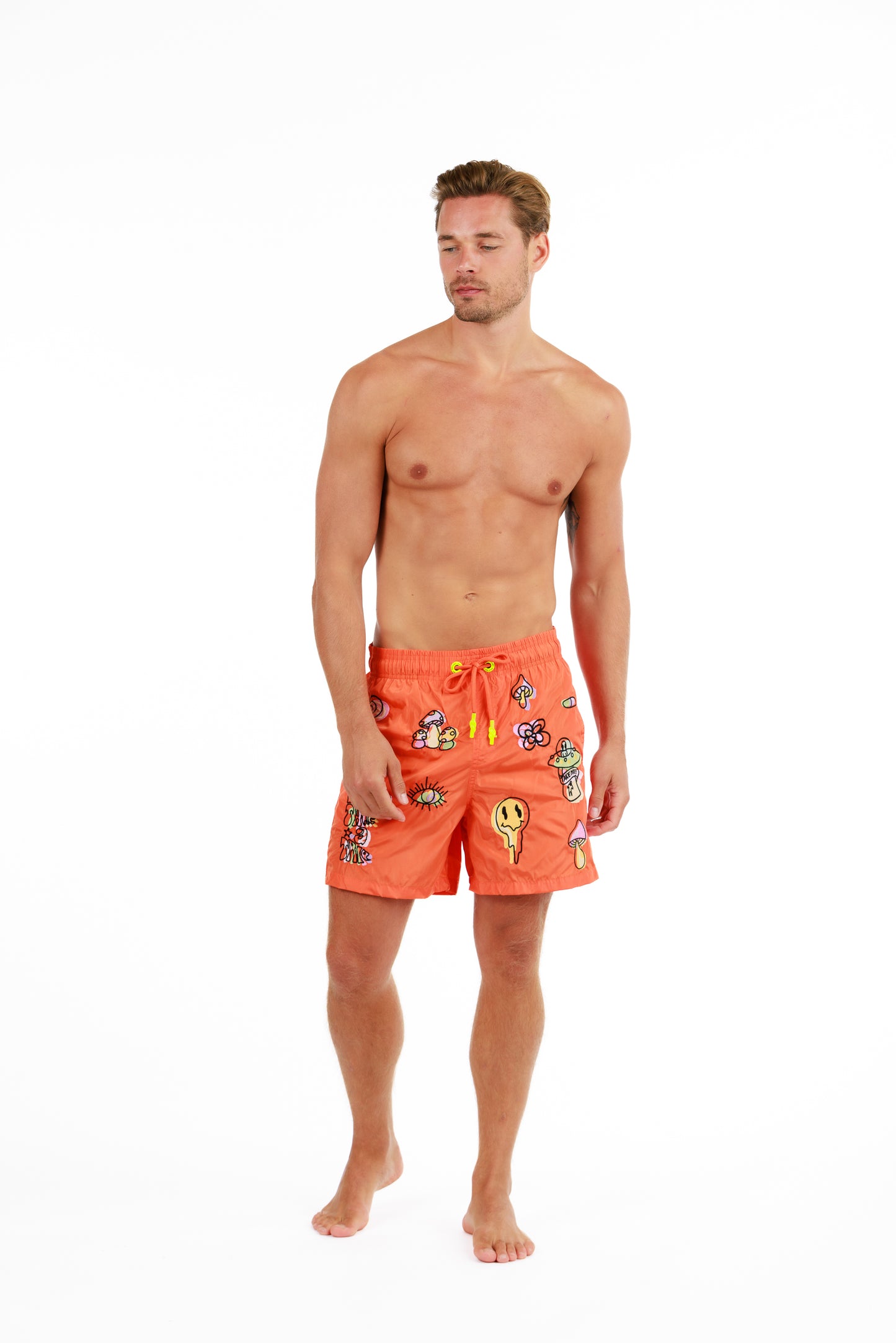 SALIN ORANGE HERMES | Men's Swimwear THE TRIP