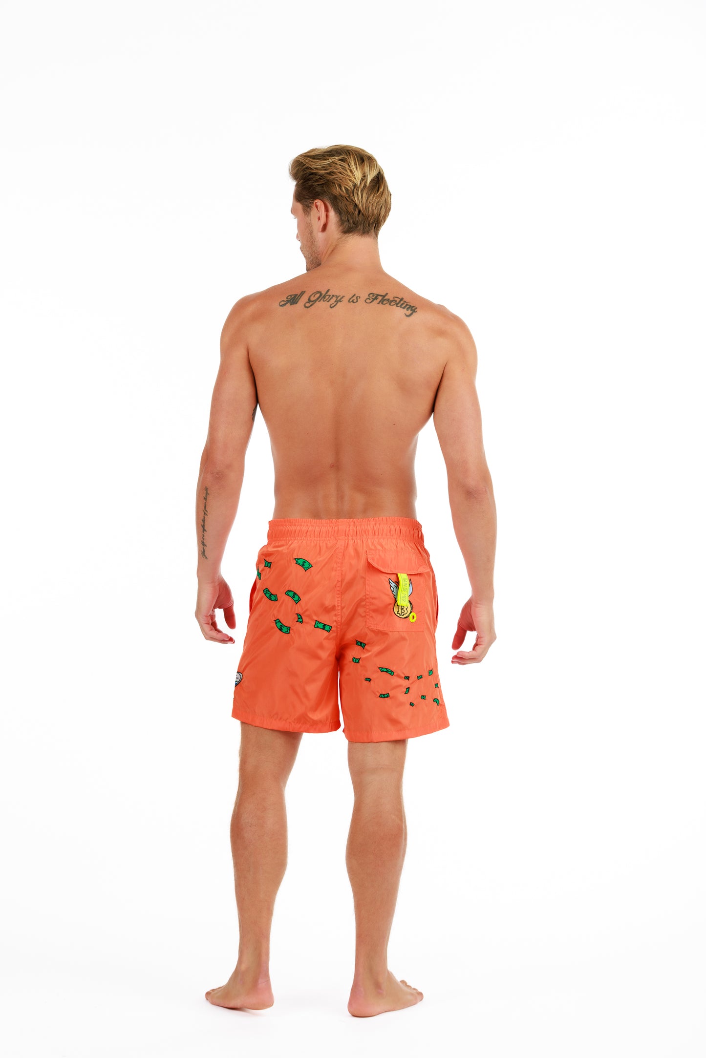 SALIN ORANGE HERMES | Mens Swimwear CATCH THE DOLLAR