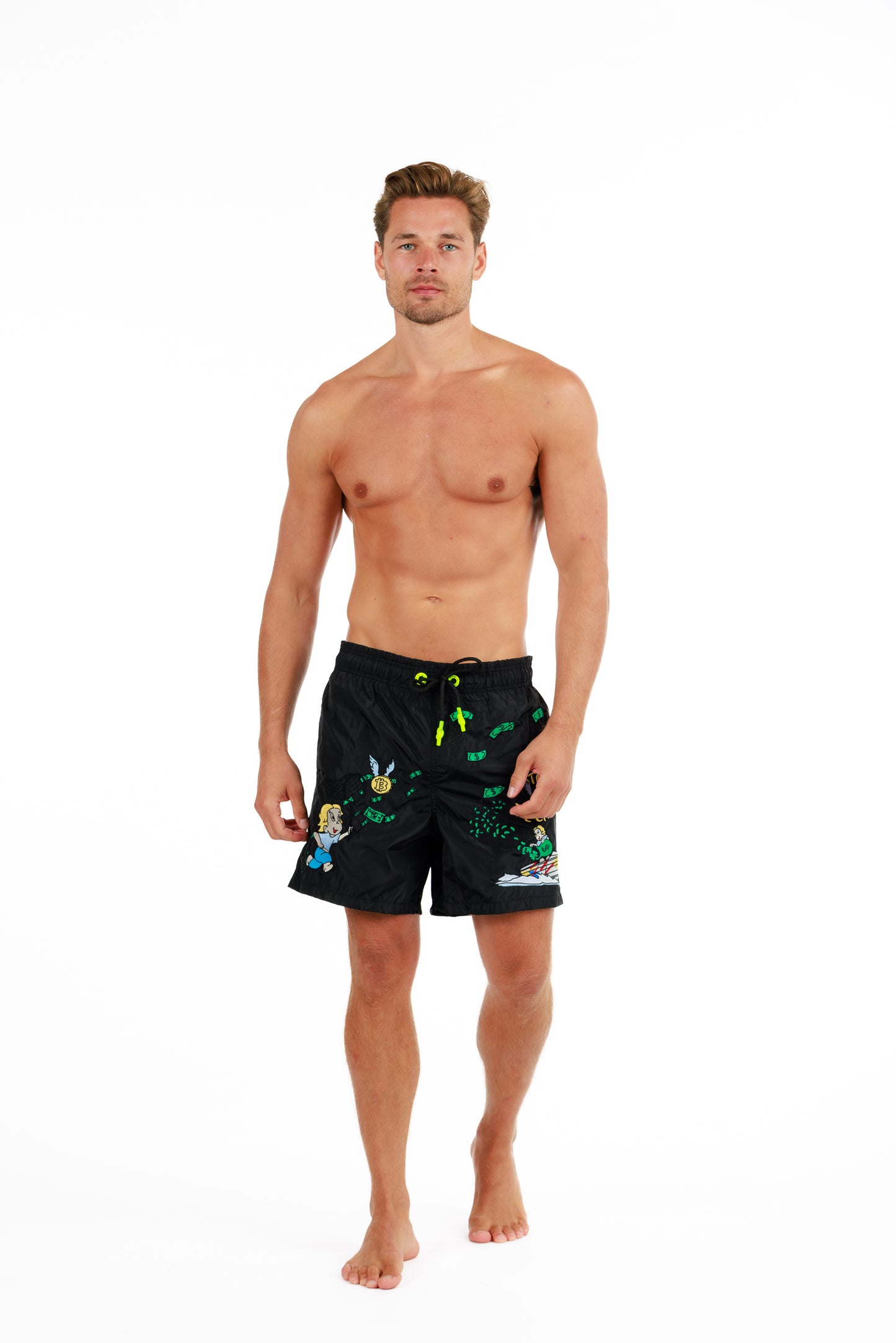 SALIN BLACK | Mens Swimwear CATCH THE DOLLAR