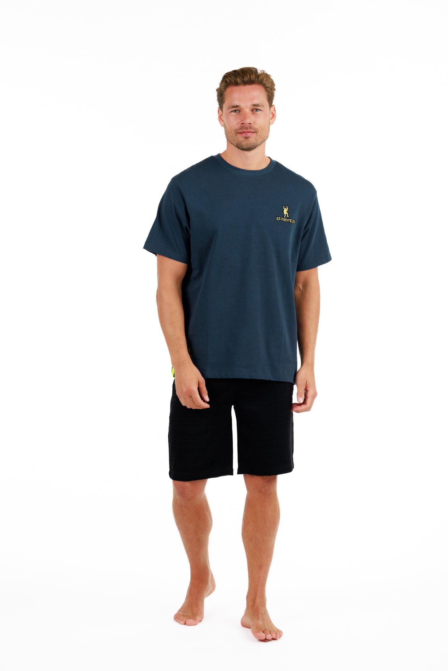 ALLARD NAVY BLUE | Cotton Oversized T-Shirt ST TROPEZ LIMITED EDITION