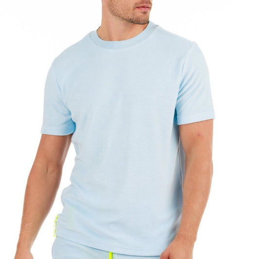 HARMONIE SKY BLUE | Towelling T-shirt