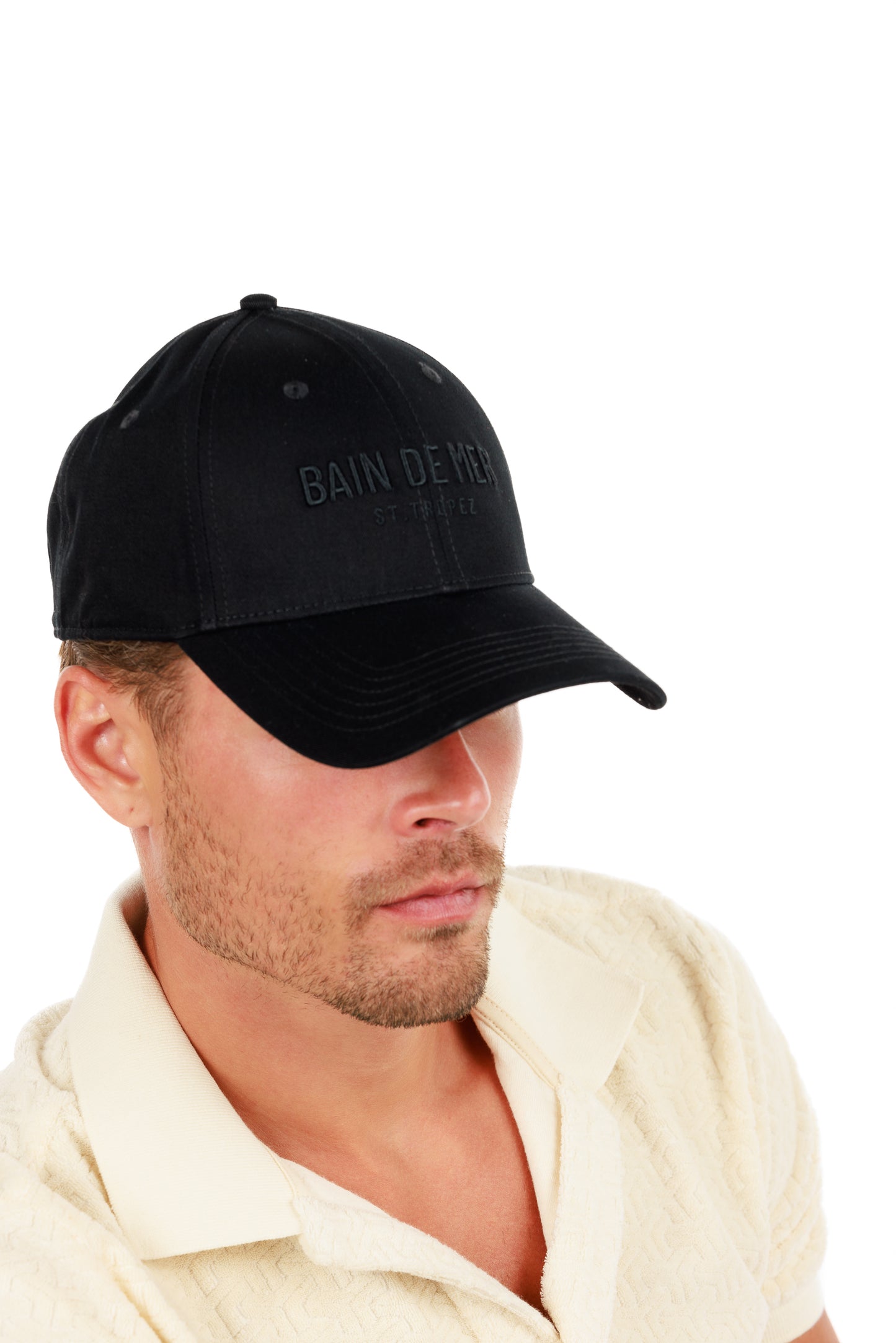 GABARDINE CAP BLACK