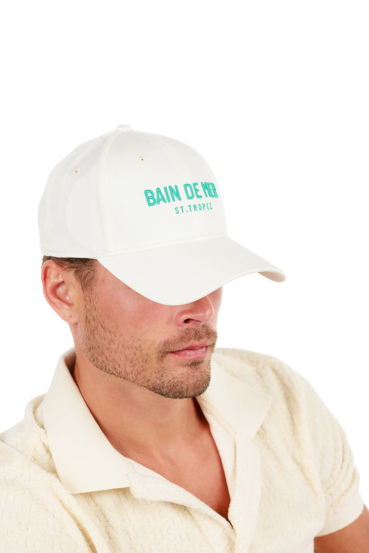 GABARDINE CAP WHITE