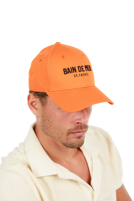 GABARDINE CAP ORANGE