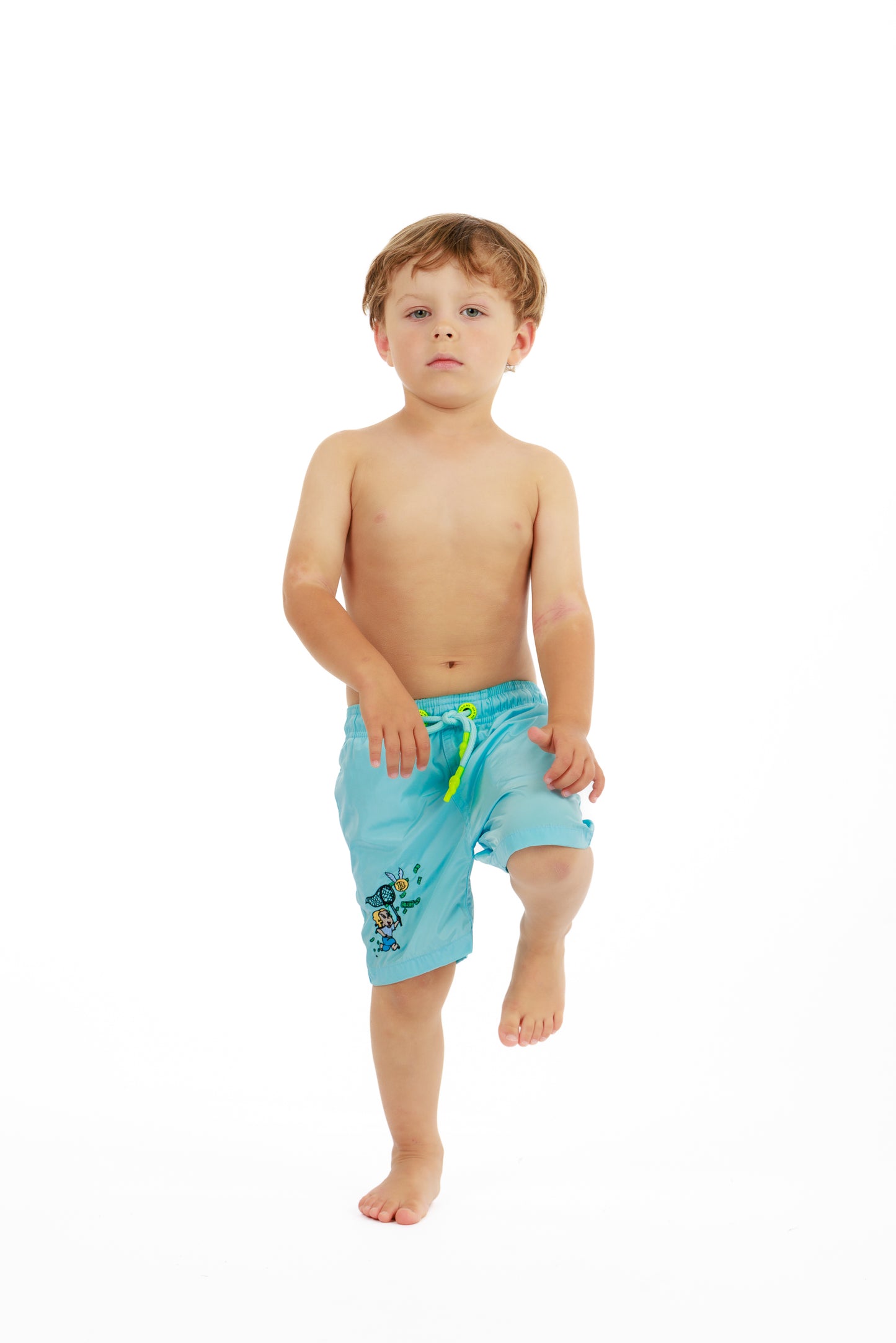 KIDS SALIN SKY BLUE | Swimwear RICH THE DOLLAR MONO