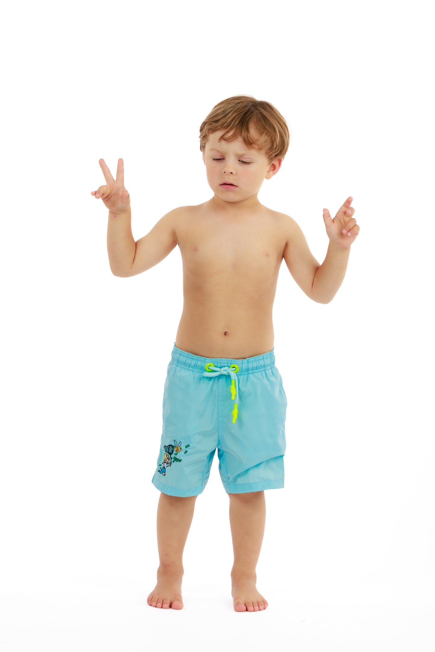 KIDS SALIN SKY BLUE | Swimwear RICH THE DOLLAR MONO