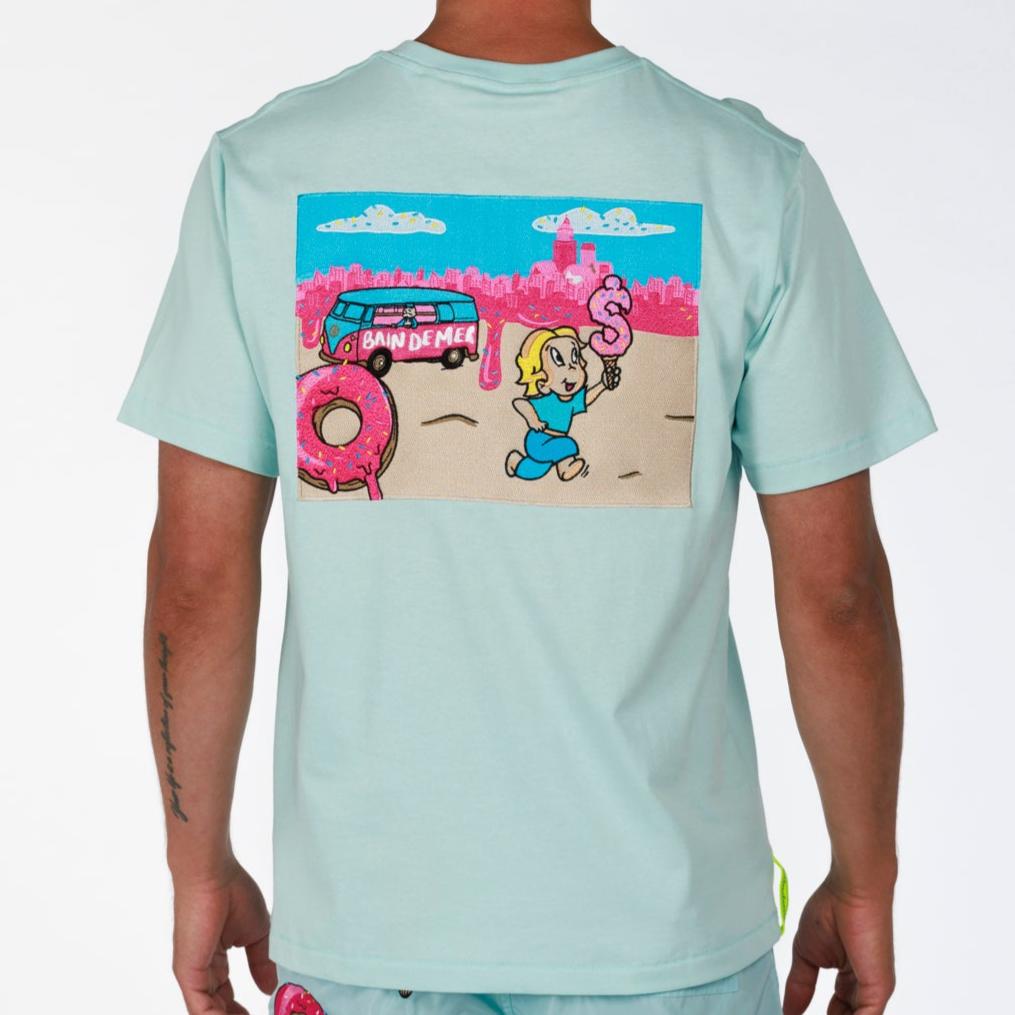 ALLARD SKY BLUE | Men's CANDYLAND T-SHIRT